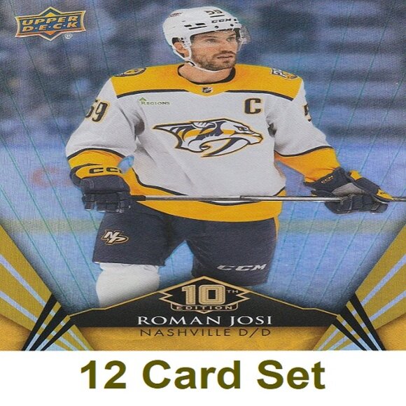 Roman Josi NHL Hockey Card Collection - Picture 1 of 13